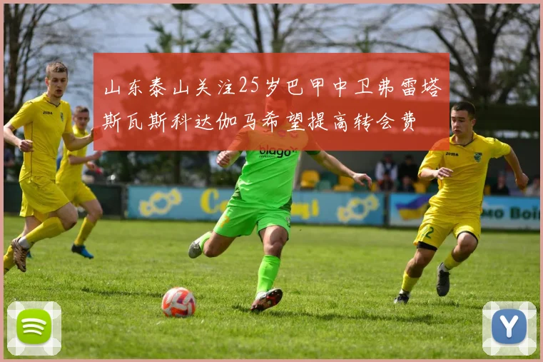 山东泰山关注25岁巴甲中卫弗雷塔斯瓦斯科达伽马希望提高转会费
